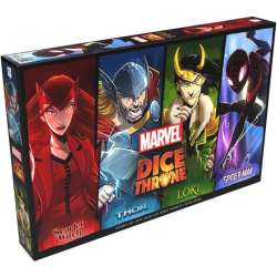 Gra Dice Throne Marvel Box 1 Scarlet Witch, Thor, Loki, Spider-Man (GXP-917696) - 1