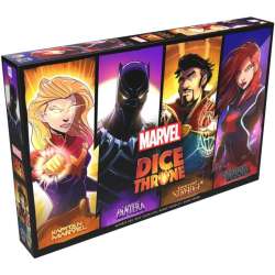 Gra Dice Throne Marvel Box 2 Czarna Pantera, Kapitan Marvel, Doktor Strange, Czarna Wdowa (GXP-917697)
