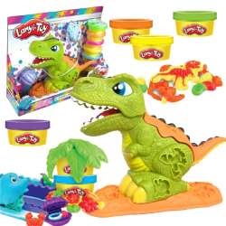Ciastolina z akcesoriami Dinozaur do wyciskania - 1