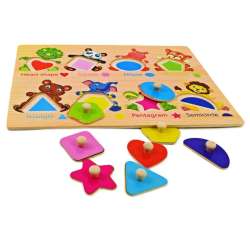 Puzzle figury geometryczne