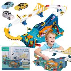 Tor wyścigowy z samochodami