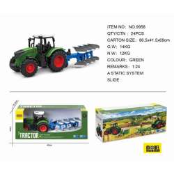 Traktor + maszyna rolnicza 9958 (CAR3861) - 1