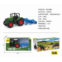 Traktor + maszyna rolnicza 9959 (CAR3878)