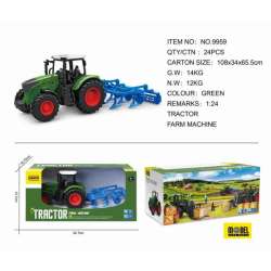 Traktor + maszyna rolnicza 9959 (CAR3878)