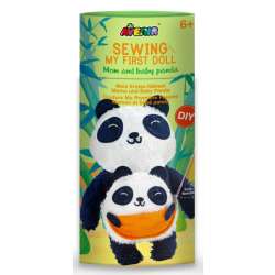 Zestaw kreatywny Moja pierwsza lalka do uszycia - Panda (GXP-893288) - 1