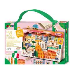 Stwórz pejzaż miejski Rzym - puzzle drewniane 3D