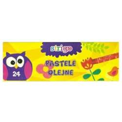 Pastele olejne 24 kolory STRIGO (SSC028)