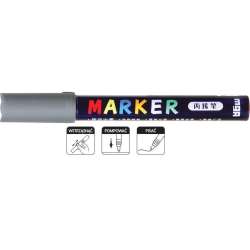 Marker akrylowy 1-2mm szary (6szt) M&G