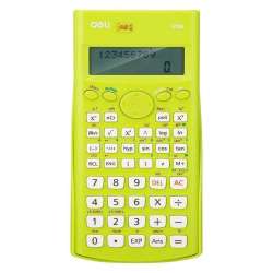 Kalkulator naukowy 12-cyfrowy zielony DELI