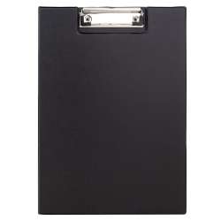 Deska z klipem A4 zamykana czarna DELI