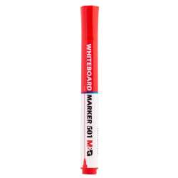 Marker permanentny 1-3 mm czerwony (10szt) M&G - 1