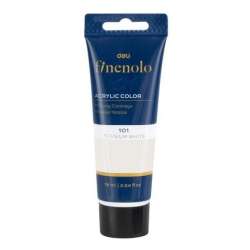 Farba akrylowa Finenolo 75ml biała DELI - 1