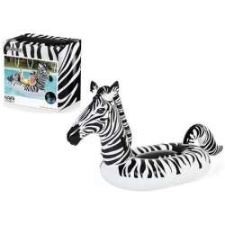 Dmuchany materac zebra LED 254x142cm - 1