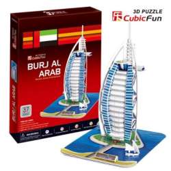 Puzzle 3D Burj Al Arab Dubaj 44el. 31x24x20cm (306-20065) - 1