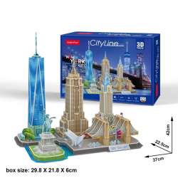 Puzzle 3D City Line New York (GXP-667015) - 1