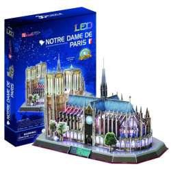 Puzzle 3D Notre Dame (Światło) (L173H) - 1
