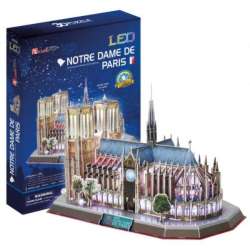 Puzzle 3D Notre Dame (Światło) (L173H) - 1