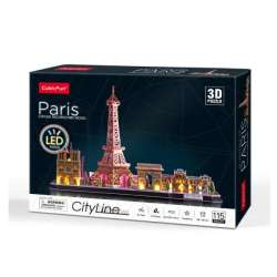 Puzzle 3D City Line LED Paryż DANTE (306-L525H) - 1