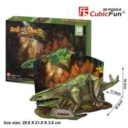 Puzzle 3D świat Dinozaurów Stegosaurus 49el. (306-20670) - 1