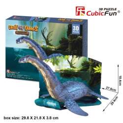 Puzzle 3D Świat Dinozaurów Plesiosaur -38 el. P671H (306-20671) - 1