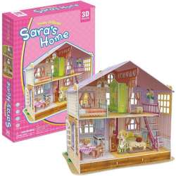 Puzzle 3D Sara's home -domek dla lalek 94el. P678H (306-20678) - 1