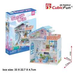 Puzzle 3D Seaside villa -domek dla lalek 112el. P683H (306-20683) - 1