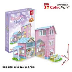 Puzzle 3D Alisat's home domek dla lalek 73el P689H 30689 (306-30689) - 1
