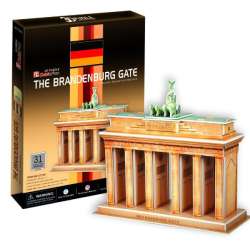 Puzzle 3D Brama Brandenburska Berlin 31el. 18x20x8cm (306-01060) - 1