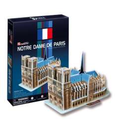 Puzzle 3D Katedra Notre Dame Paryż 40el. 15x11x23cm (306-20717) - 1