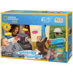 PROMO Puzzle 3D Aktywności z kolorem i światłem National Geographic DS1094H Cubic Fun (306-DS1094H)
