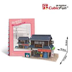 Puzzle 3D Domki świata-Japonia. Confectioner shop 24el W3101H 23101 DANTE (306-23101) - 1