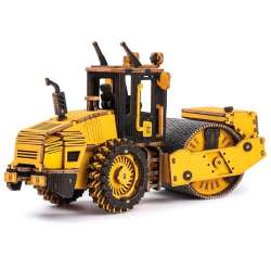 Puzzle Drewniane 3D Walec drogowy