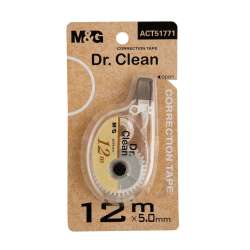 Korektor w taśmie Dr. Clean 5mm x 12m M&G - 1