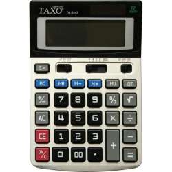 Kalkulator Taxo 12- pozycyjny TG-3342 srebrny - 1