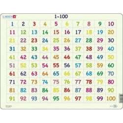 Układanka 1-100 puzzle maxi Larsen (LA-AR10) - 1