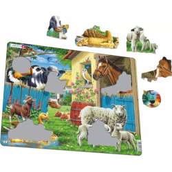 PROMO Układanka puzzle Zwierzęta hodowlane - rozmiar Maxi (LA-FH23)
