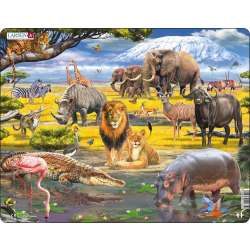 PROMO Układanka puzzle Savanna - rozmiar Maxi (36.5x28.5 cm) (LA-FH30)