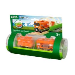 BRIO 33891 Tunel z pociągiem towarowym p4 (BRIO 891001) - 1