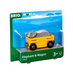 BRIO 33969 Słoń w wagoniku (BRIO 969007) - 1