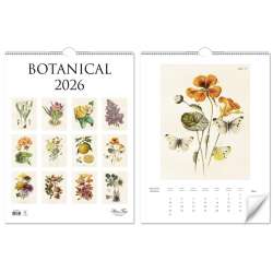 Kalendarz 2026 ścienny Botanika rośliny natura