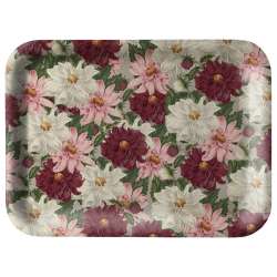 Tacka kuchenna ozdobna Fioletowe dalie - 1