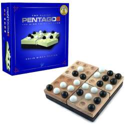 GRA 'PENTAGO' BLUE-BOX DREWNIANA -TYLKO 5 KUL W 1 RZĘDZI (GXP-520956) - 3