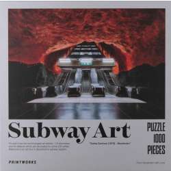 Puzzle 1000 Subway Art Fire
