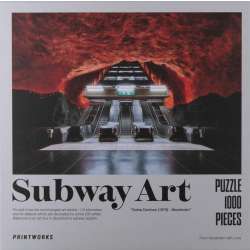 Puzzle 1000 Subway Art Fire - 1