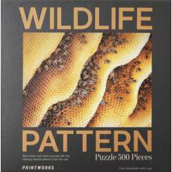 Puzzle 500 Wildlife Pattern Bee - 1