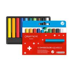 Kredki Swisscolor akwarelowe 10 kolorów Caran Dashe (D7502-810) - 1