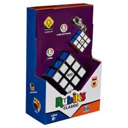PROMO Kostka Rubika 3x3 oraz brelok. Zestaw Rubik's Classic Spin Master (6064011) - 1