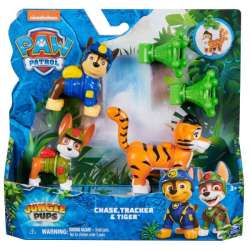 PAW PATROL Psi Patrol: Patrol z dżungli - figurki Chase i Tracker p4 Spin Master (6068629)