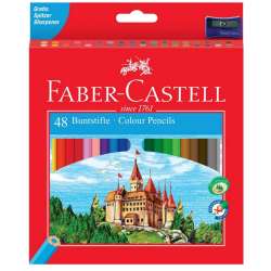 Kredki Zamek 48 kolorów FABER CASTELL - 1