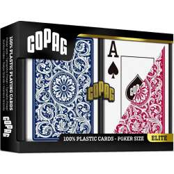 Karty do pokera Copag blue/red 2szt